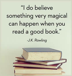 books are magical quote