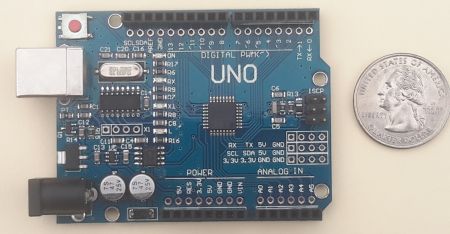 Picture of Arduino Uno board